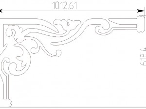decorangle1012x618x34 3D मॉडल