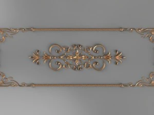 декоративнаяпанно372x1006x10 3D Модель