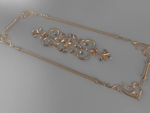 decorativepanel372x1006x10 3D Model