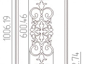 decorativepanel372x1006x10 Modelo 3D
