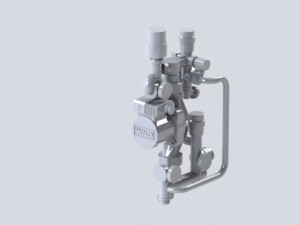 the mixing unit floor Model 3D