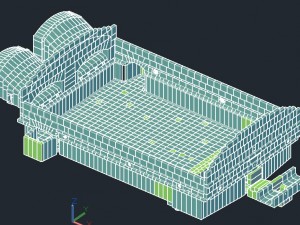 refractories glass furnace 3D Модель