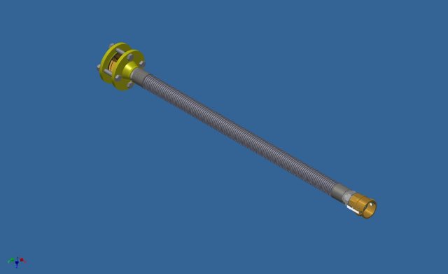 gas metal hose 3D Model .c4d .max .obj .3ds .fbx .stl .blend 