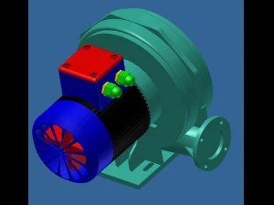 аппарат искусственной вентиляции легких 3D Модель