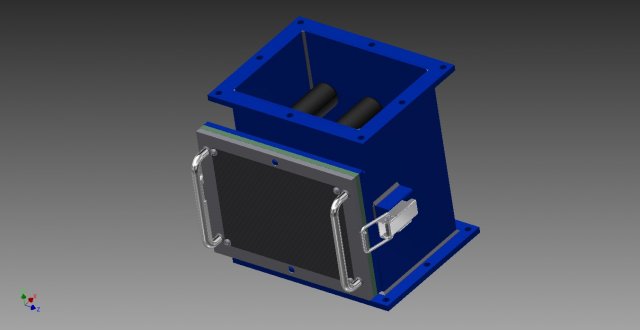 magnetic separator1 Model 3D .c4d .max .obj .3ds .fbx .stl .blend 
