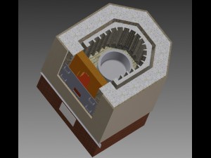 pot electric furnace 3Dモデル