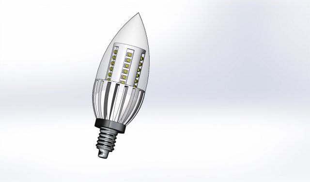 led lamp 3D मॉडल .c4d .max .obj .3ds .fbx .stl .blend 