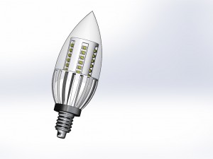 led lamp Model 3D