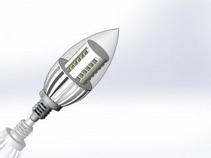 led lamp 3D मॉडल