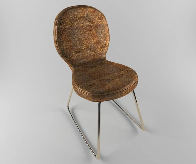 Stuhl 3D Modell .c4d .max .obj .3ds .fbx .stl .blend 