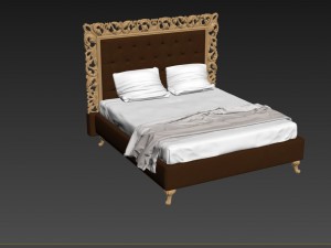 bed 3D Model