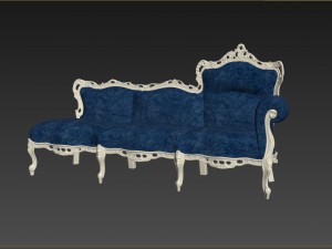 loveseat 3D Modell