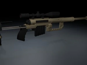 雷神M408 3D 模型