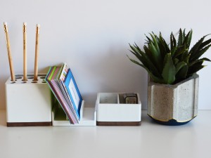 Modular Desk Organizer 3D Print Model