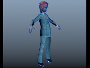 david bowie 3D Model