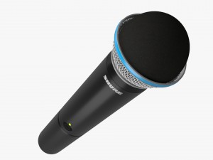 microphone shure beta 58a wireless Modello 3D