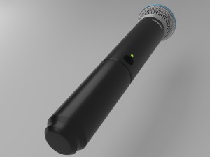 microphone shure beta 58a wireless Modello 3D