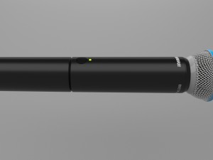 microphone shure beta 58a wireless Modello 3D