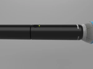 microphone shure beta 58a wireless 3D Model