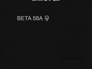 microphone shure beta 58a wireless Modello 3D