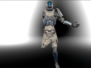 scifi robot Model 3D