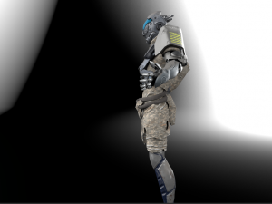 scifi robot Modèle 3D