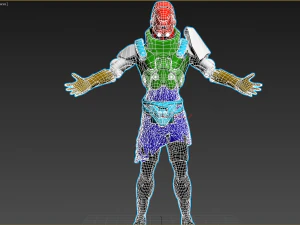 scifi robot 3D Model