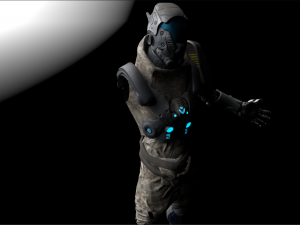 scifi robot Modèle 3D