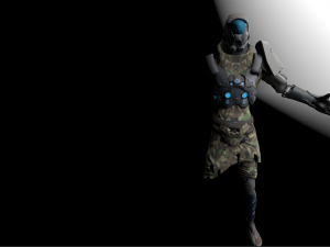 scifi robot Modèle 3D