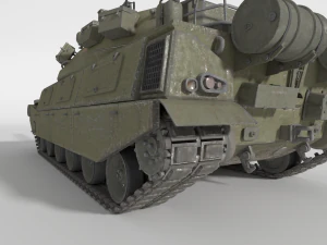 abt-120 - realistic cold war era mbt 3D Model