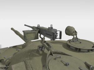 abt-120 - realistic cold war era mbt 3D Model