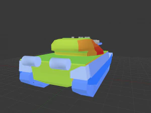 abt-120 - realistic cold war era mbt 3D Model