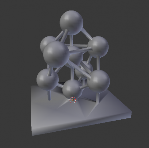 the figure on the table Model Cetak 3D .c4d .max .obj .3ds .fbx .stl .blend 