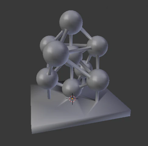 the figure on the table 3D Print Model .c4d .max .obj .3ds .fbx .stl .blend 