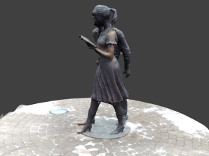 monument shura and lidochka 3d 3D 모델