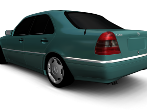 mercedes-benz c-class c200 w202 3D Model
