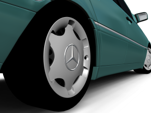 mercedes-benz c-class c200 w202 3D Model