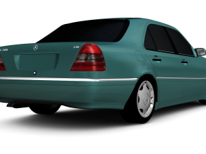 mercedes-benz c-class c200 w202 3D Model