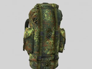 backpack bw combat 3D Model