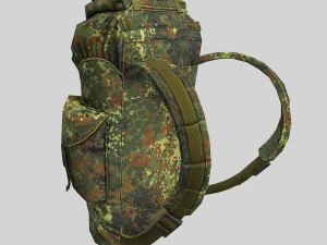 backpack bw combat 3D Model