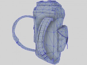 backpack bw combat Modelo 3D