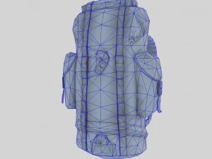 backpack bw combat 3D Model