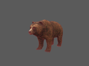 bear game model 3D Model
