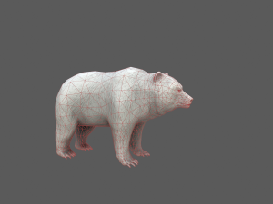 bear game model 3D Model