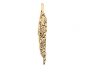 dolphin mandala zentangle pendant 1 3D-Druckmodell