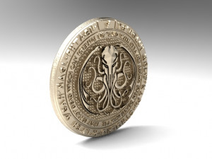 cthulhu pendant 6 Model Cetak 3D