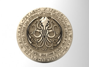cthulhu pendant 6 Model Cetak 3D