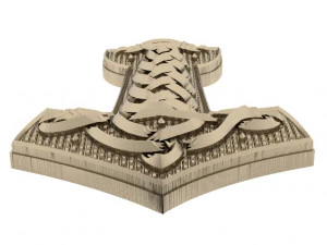 thor hammer 3 3D Print Model