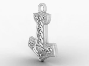 thor hammer 3 3D Print Model