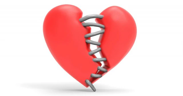 разбитое сердце 3D Принт Модель .c4d .max .obj .3ds .fbx .stl .blend 